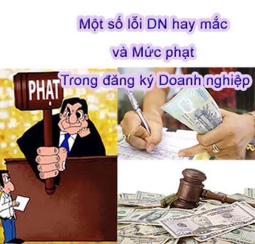 Chậm chuyển đổi loại hình doanh nghiệp bị phạt bao nhiêu tiền ?